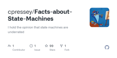Facts about State Machines: I hold the opinion that state machines are underrated