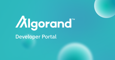 Algorand Developer Portal