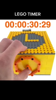 Minutnik z LEGO