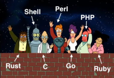 Gdyby języki programowania były postaciami z Futuramy