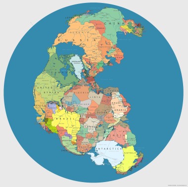 Pangea - które kraje były sąsiadami 300 milionów lat temu