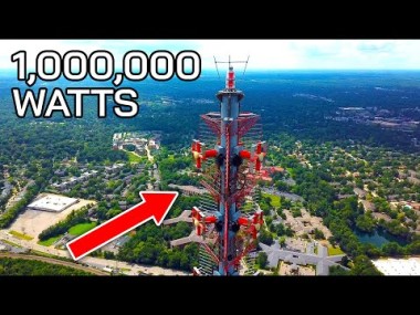 Exploring a 1 MILLION Watt FM Tower