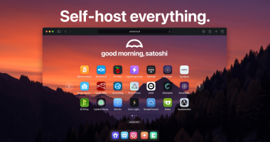 Umbrel — A beautiful personal server OS for self-hosting. Run a personal server in your home, self-host open source apps like Nextcloud and Bitcoin node, break away from big tech, and take full control of your data. For free.