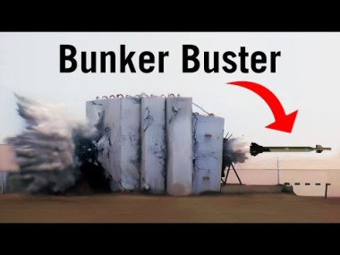 Historia powstania pocisków "Bunker Buster" które były w stanie przebić się do najgłębszych bunkrów Saddama Husseina