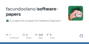 A curated list of papers for Software Engineers