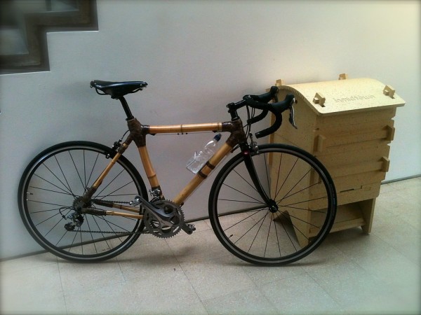 Eight years ago I made a bicycle from bamboo, and I'm still...