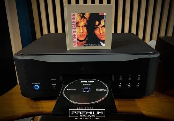 Płyta Modern Talking w odtwarzaczu Esoteric K-05XD za 66tys.
