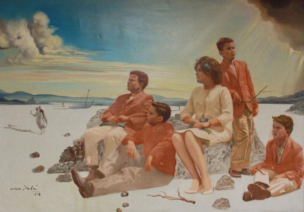 Salvador Dali. Briggs Family Portrait, 1964.